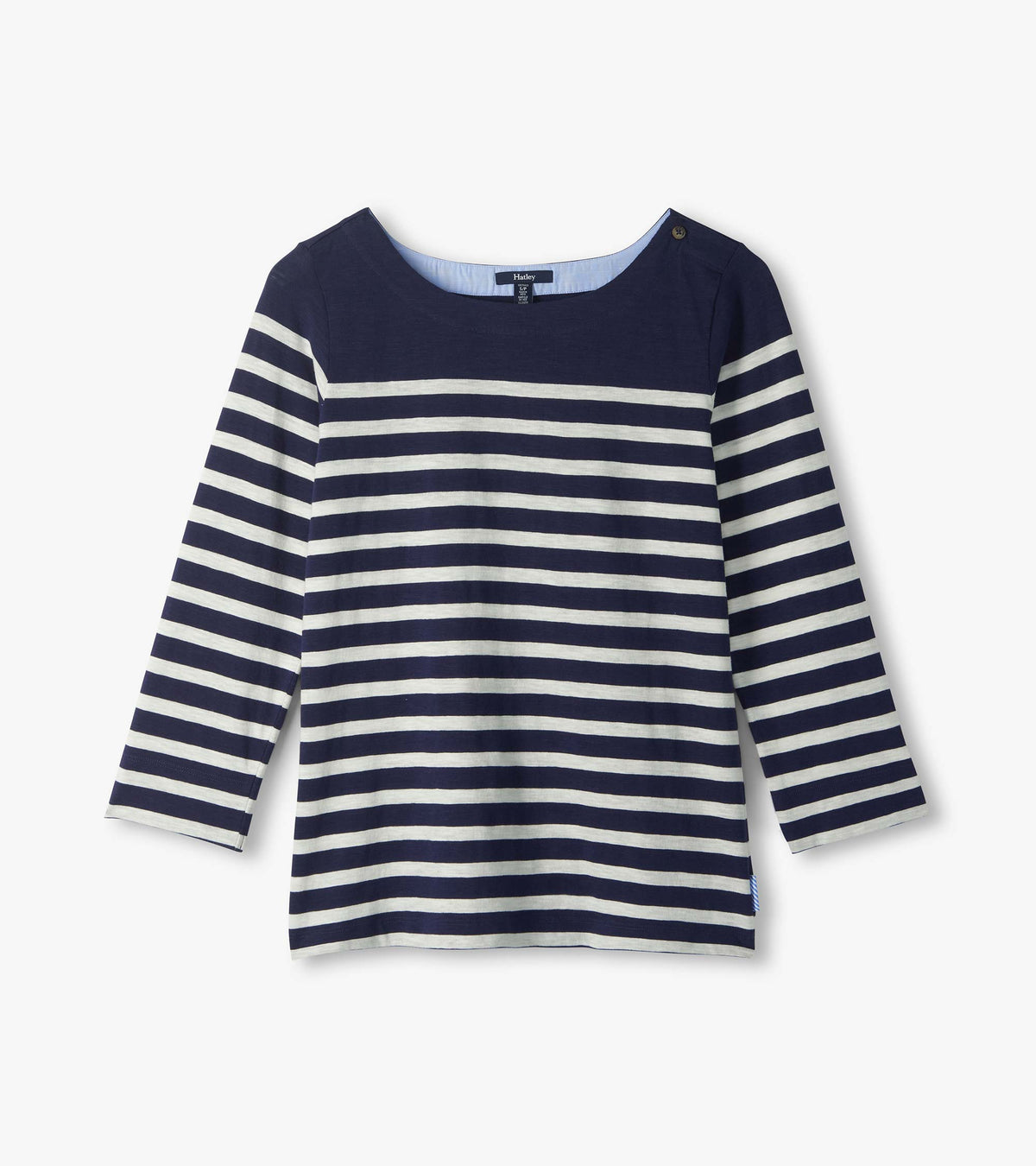 Hatley Button Breton - Patriot Stripes