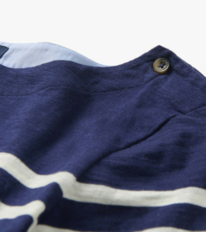 Hatley Button Breton - Patriot Stripes