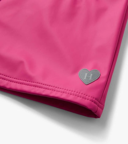 Hatley Girls Raspberry Rose Rain Jacket