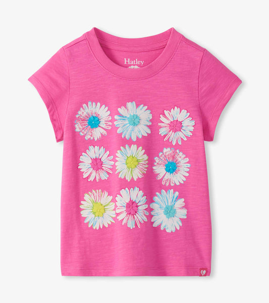 Hatley Girls Party Flowers Graphic Tee