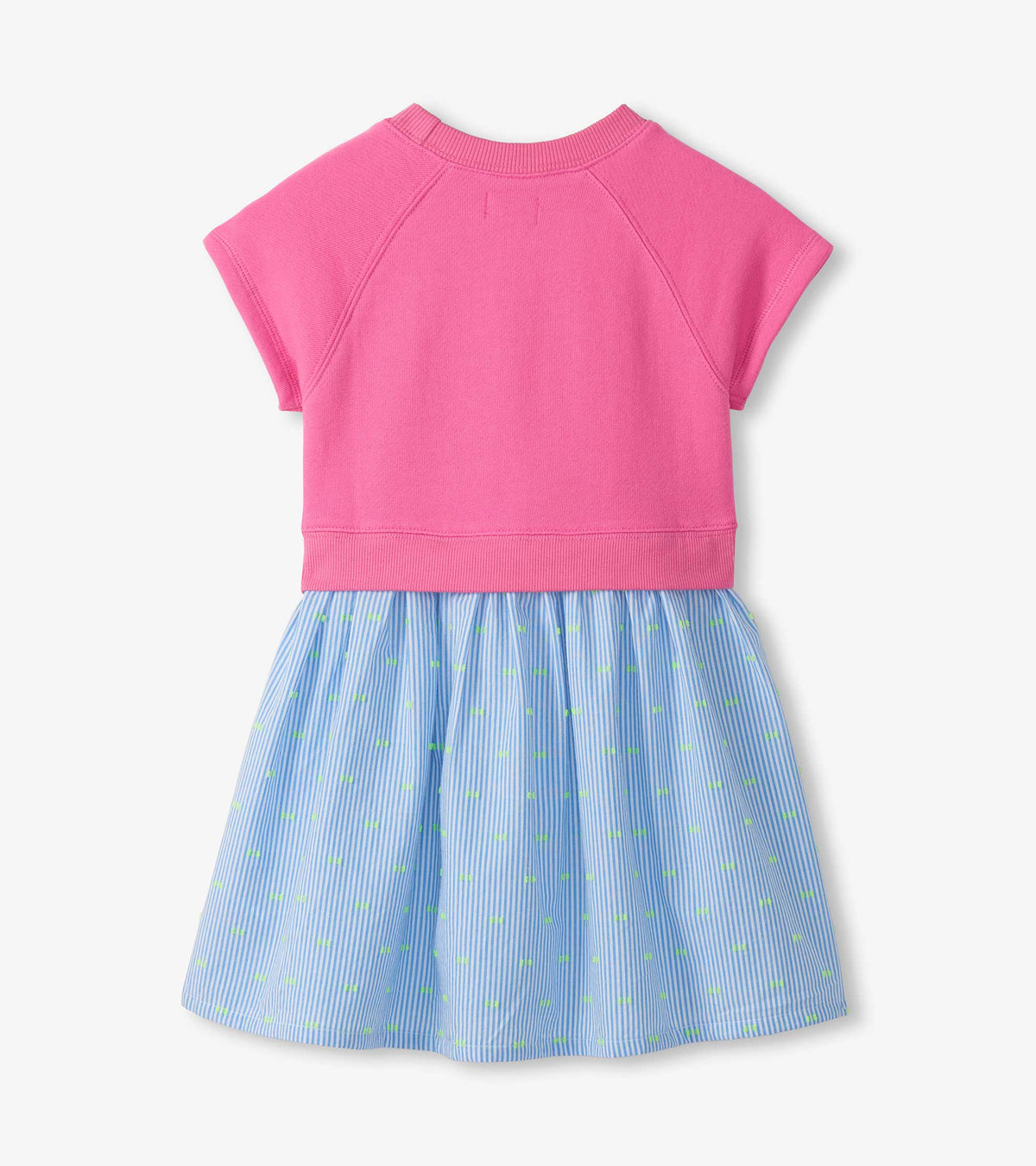 Hatley Girls Strawberry Moon Mixed Fabric Dress
