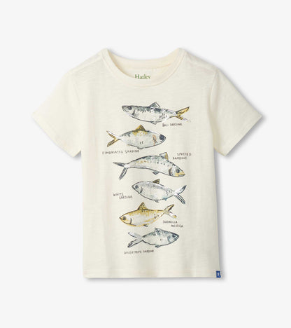 Hatley Boys Fish Types Graphic Tee