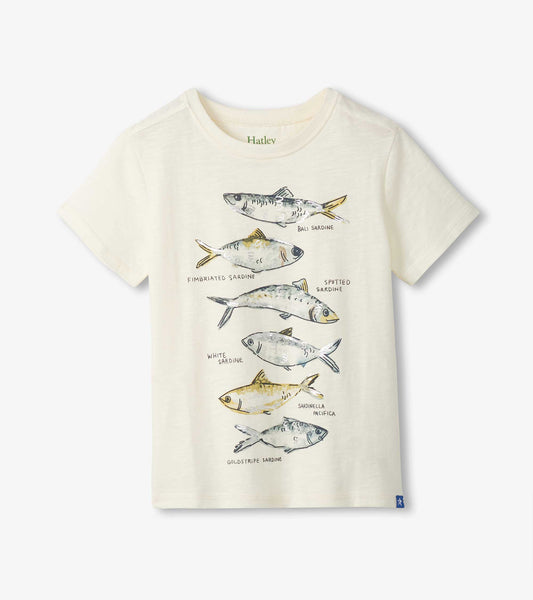 Hatley Boys Fish Types Graphic Tee