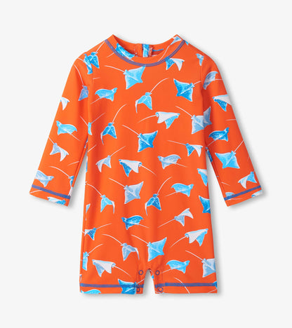 Hatley Baby Boys Sting Rays One-Piece Rashguard