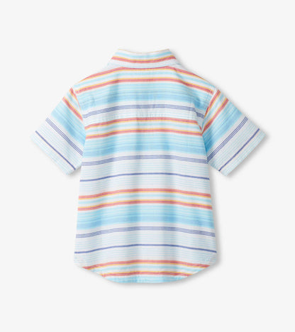 Hatley Boys Sunset Stripes Button Down Shirt