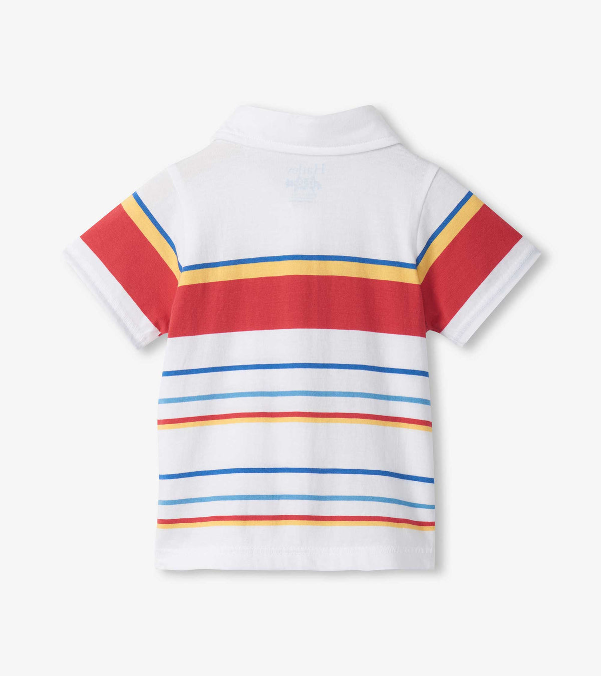Hatley Baby & Toddler Boys Seascape Stripes Peached Jersey Polo T-Shirt