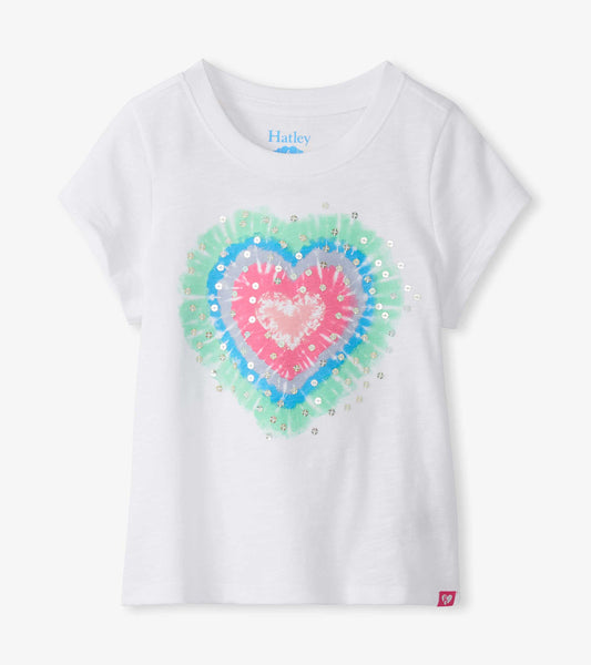 Hatley Girls Heart Burst Graphic Tee