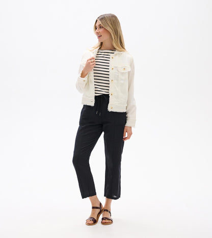 Hatley Tencel Jacket - Whisper White