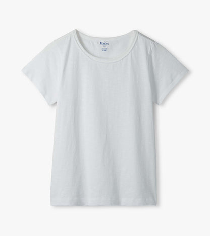 Hatley Essential Crew Neck Tee - White