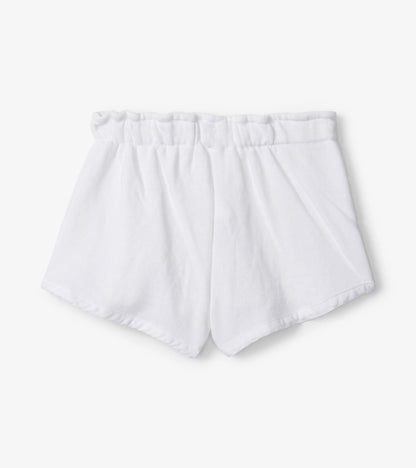 Hatley Girls White Adventure Shorts