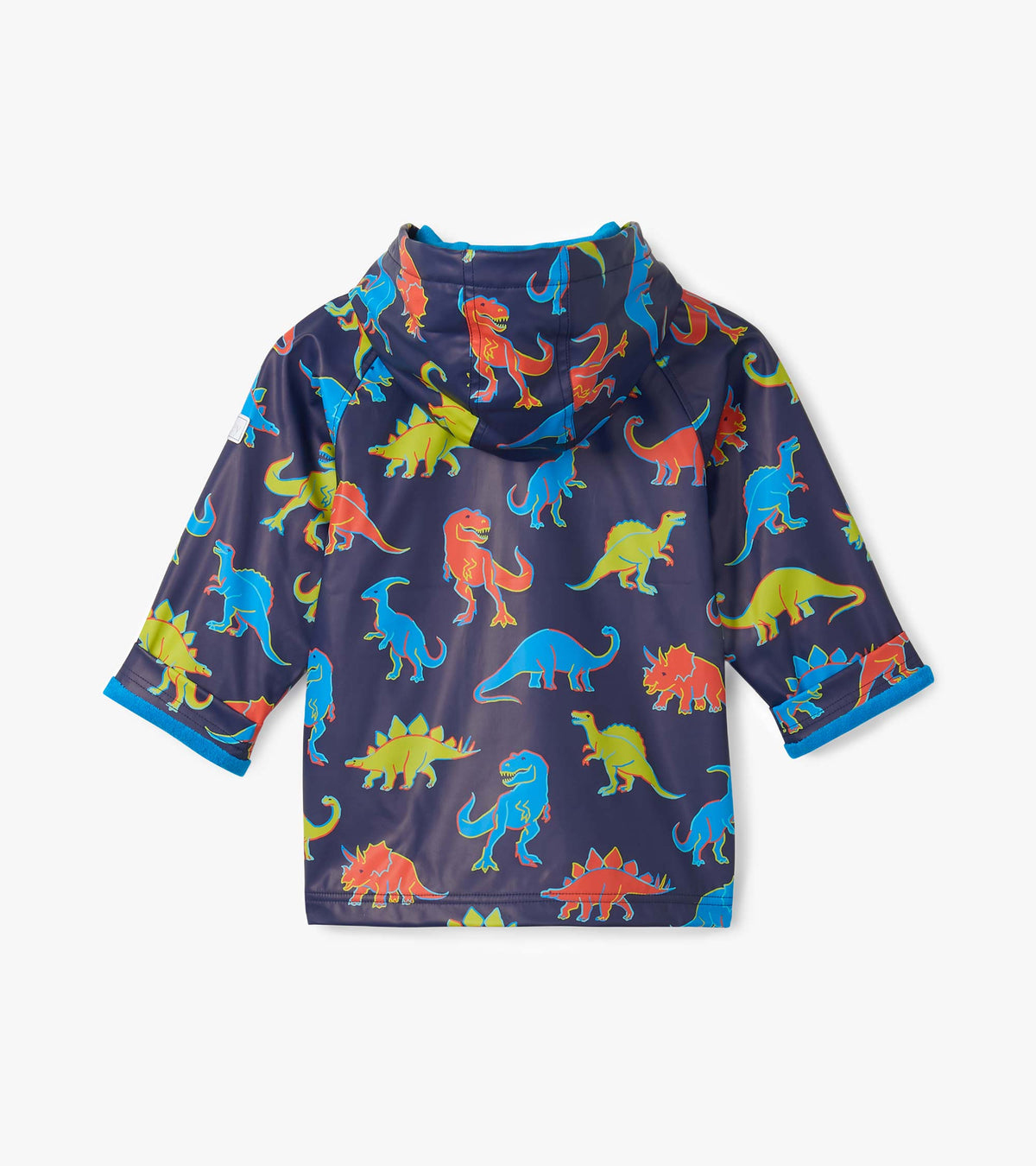 Hatley Boys Neon Dinos Rain Jacket